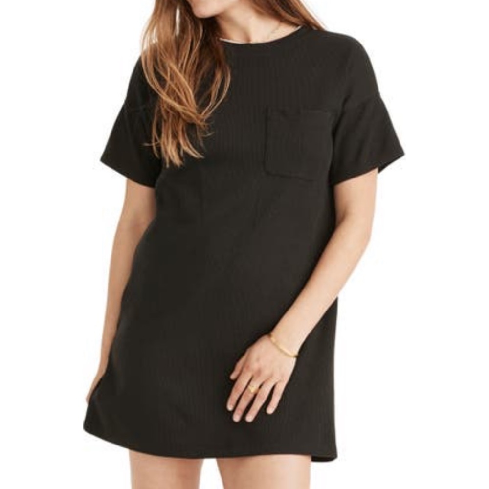 Madewell rib tshirt dress